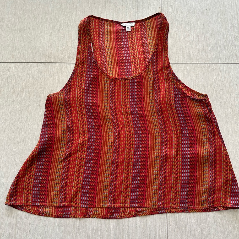 Multicolor Striped Tank Top
